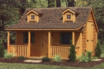 log playhouse